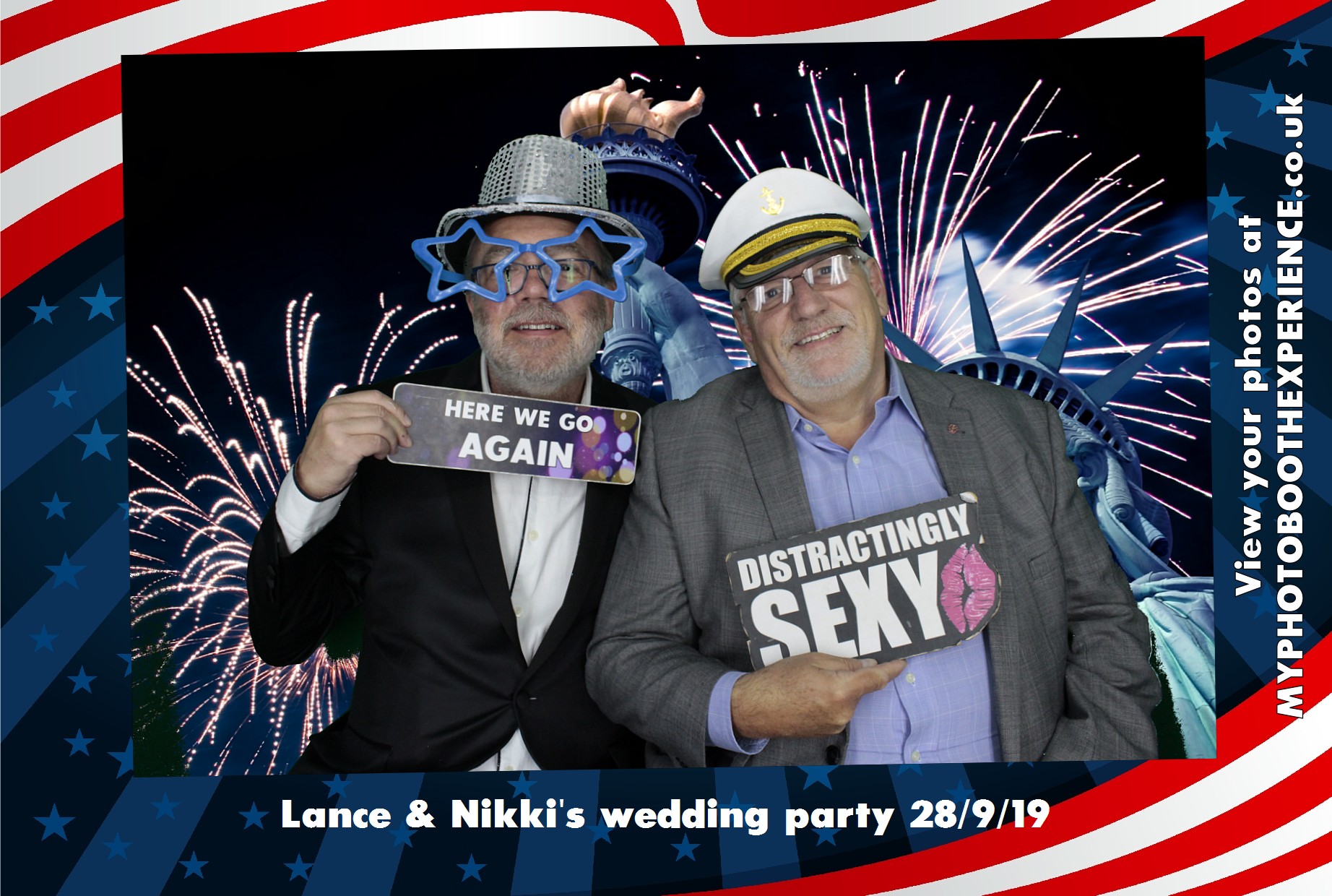 Nikki and Lance's Wedding | View more photos from the event at gallery.myphotoboothexperience.co.uk/u/MyPhotoBoothExperienceLtd/Nikki-and-Lances-Wedding
